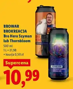Lidl Piwo kraftowe Bro Hero Szyman oferta