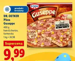 Lidl Pizza Guseppe ham & chorizo oferta