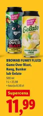 Lidl Piwo kraftowe Bunker oferta