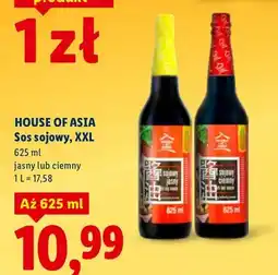 Lidl Sos sojowy jasny oferta