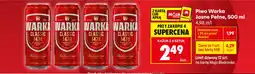Biedronka Piwo Warka Jasne Pełne oferta