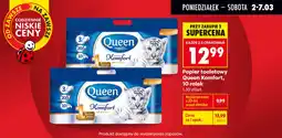 Biedronka Papier toaletowy Queen Komfort, oferta
