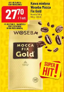Polomarket Kawa mielona Woseba Mocca Fix Gold Woseba oferta