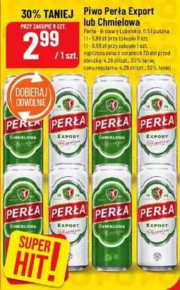 Polomarket Piwo Perła Export lub Chmielowa Perła Browary Lubelskie oferta