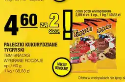 EuroSPAR TYGRYSKI PAŁECZKI KUKURYDZIANE oferta