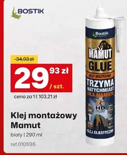 3W Bostik Klej montażowy Mamut oferta