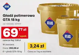 3W Atlas Gładź polimerowa GTA oferta
