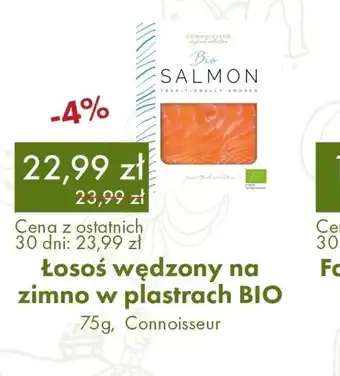 Losoś wędzony na zimno BIO