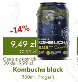 Organic Farma Zdrowia Kombucha black Prager's oferta