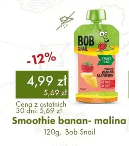 Organic Farma Zdrowia Smoothie banan-malina Bob Snail oferta