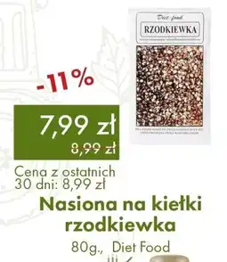 Organic Farma Zdrowia Nasiona na kiełki rzodkiewka oferta