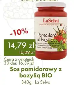 Organic Farma Zdrowia Sos pomidorowy z bazylią BIO oferta