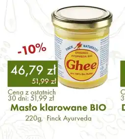 Organic Farma Zdrowia Masło klarowane BIO Finck Ayurveda oferta