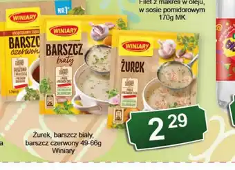 Winiary Zurek, barszcz biały, barszcz czerwony