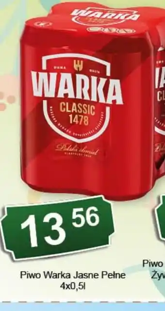 Piwo Warka Jasne Pełne