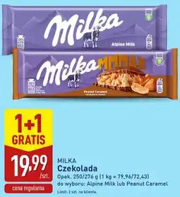 ALDI Czekolada MILKA 250/276g oferta