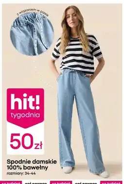 Pepco Spodnie damskie 100% bawełny oferta