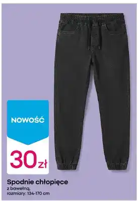 Spodnie chłopięce z bawełną