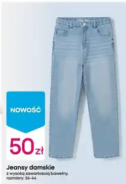 Pepco Jeansy damskie z wysoką zawartością bawełny oferta