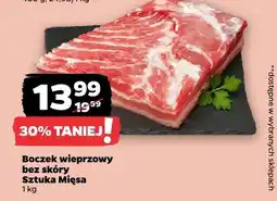 Netto Boczek wieprzowy bez skóry sztuka mięsa oferta