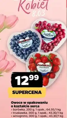 Netto Owoce w opakowaniu w kształcie serca oferta