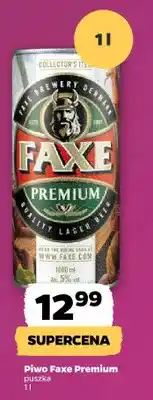 Netto Piwo Faxe Premium puszka oferta