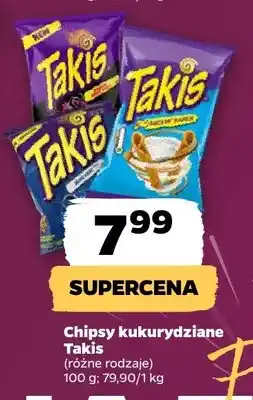 Netto Chipsy kukurydziane takis (różne rodzaje) oferta