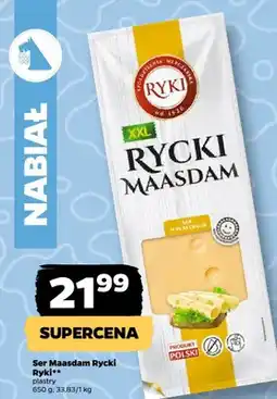 Netto Ser Maasdam Ryki plastry oferta