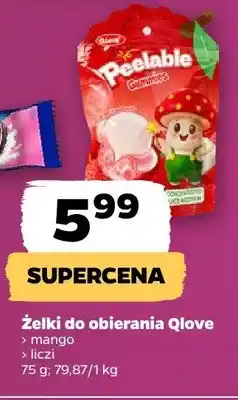 Netto Żelki do obierania Qiove liczi oferta