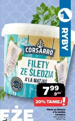 Netto Filety ze śledzia a'la matjas Corsarro oferta