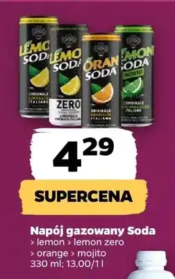 Netto Napój gazowany Soda mojito oferta