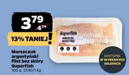 Netto Morszczuk argentyński filet bez skóry SuperFish oferta