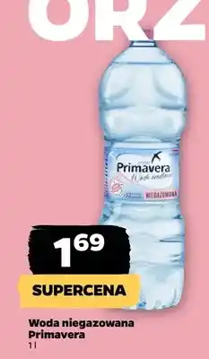 Netto Woda niegazowana Primavera oferta