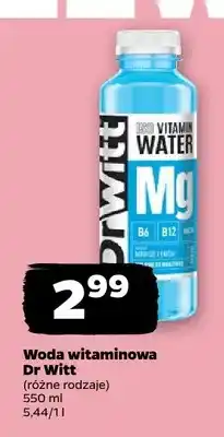 Netto Woda witaminowa Dr Witt różne rodzaje oferta