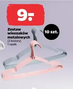 Netto Zestaw wieszaków metalowych oferta