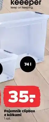 Netto Pojemnik clipbox z kółkami oferta