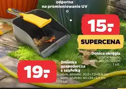 Netto Donica okrągła, zmiatka gospodarcza z szufelką oferta