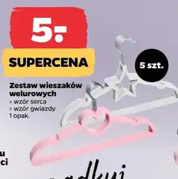 Netto Zestaw wieszaków welurowych oferta
