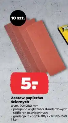 Netto Zestaw papierów ściernych oferta