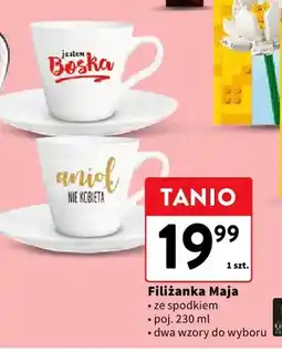 Intermarche Filiżanka Maja ze spodkiem oferta