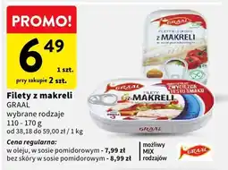 Intermarche Filety z makreli wybrane rodzaje oferta
