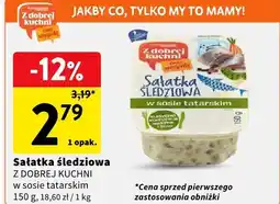 Intermarche Sałatka śledziowa w sosie tatarskim oferta