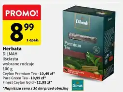 Intermarche Herbata liściasta wybrane rodzaje oferta
