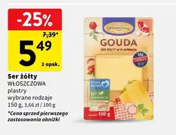 Intermarche Ser żółty plastry oferta