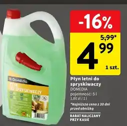 Intermarche Płyn letni do spryskiwaczy pojemność oferta