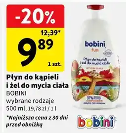 Intermarche Płyn do kąpieli i żel do mycia ciała wybrane rodzaje oferta