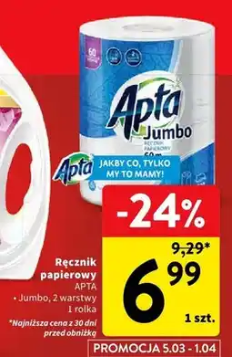Intermarche Ręcznik papierowy Jumbo, 2 warstwy oferta