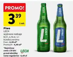 Intermarche Piwo butelka zwrotna Free / Premium oferta