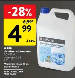 Intermarche Woda demineralizowana pojemność oferta
