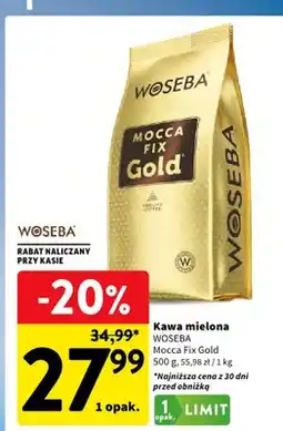 Intermarche Kawa mielona Mocca Fix Gold oferta